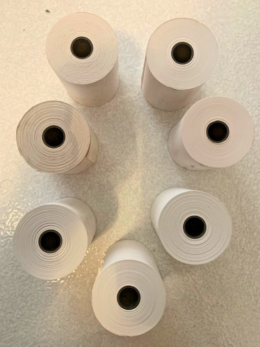Lot bobines papier - de, 7