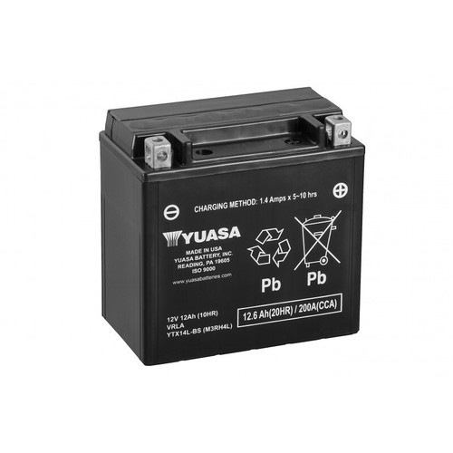 Batterie moto yuasa - yuasa, ytx14l-bs