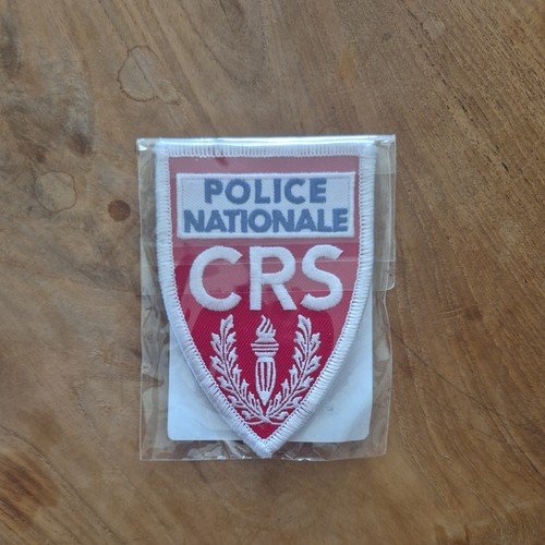 écusson police nationale crs - police,