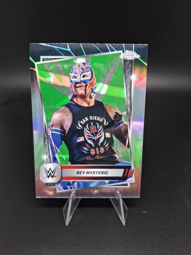 Wwe topps chrome 2024 rey - :,