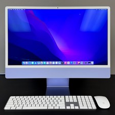 PURPLE Apple 24 Inch 2021-2023 iMac 3.2GHz Apple M1 1TB SSD 16GB RAM 8-Core GPU