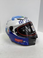 AGV Pista GP RR Rossi Misano 2020 Helmet Blue/White/Black XL.