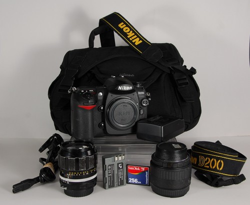 Nikon d200 digital slr - 10.2,