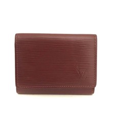 Louis Vuitton Epi Pochette Cartes Visite Leather Card Case Red/2BG2446