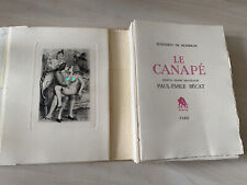 Le canapé – F. Monbron – Illustrations PE Bécat (curiosa) 