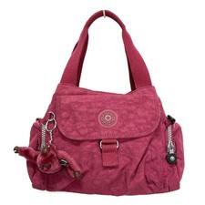 Auth Kipling - Bordeaux Nylon Handbag