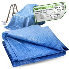 bâche Tissée 3x5m | Bleu