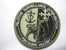 GEND. SABRE LE PSIG PELOTON SURVEILLANCE INTERVENTION DE VAUVERT 30
