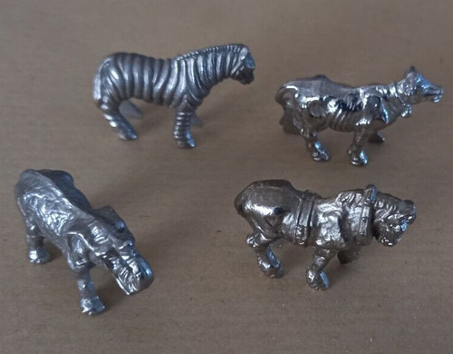 Lot kinder metal - 4, animaux