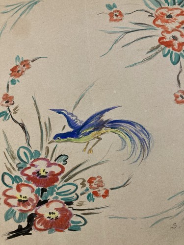 Drawing original dessin 1920 - drawing,