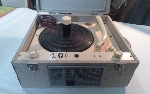 Valise electrophone vintage - electrophone,