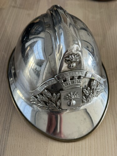 Ancien casque sapeurs pompiers - ancien,