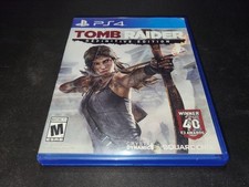 Tomb Raider Definitive Edition Sony Playstation 4 PS4 LN perfect cond disc-!