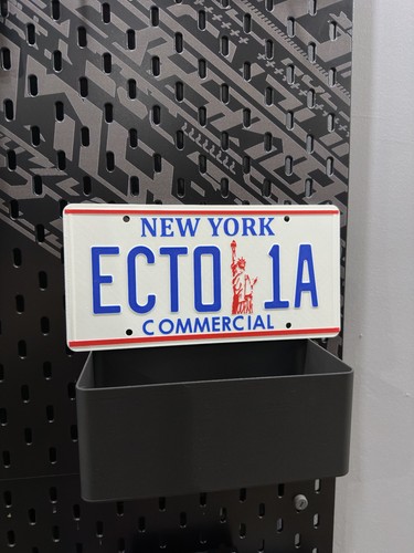 Plaque ecto ghostbusters 3d - ecto, 1a