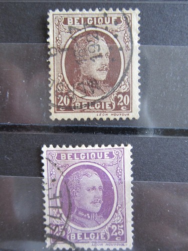 Timbres poste belgique 1922 - timbres,