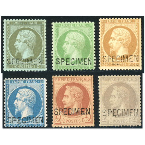France surcharge specimen - specimen, cote