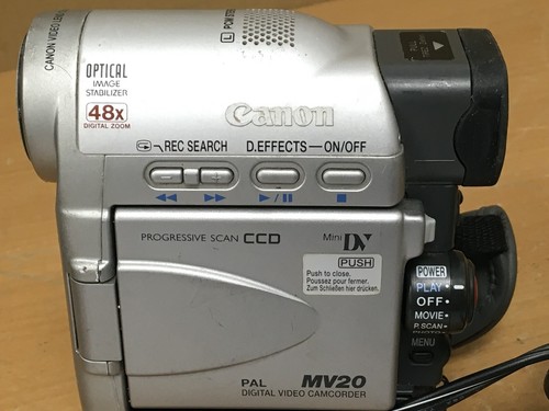 Caméscope canon mv20 avec - caméscope,