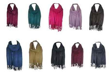 Femmes Paillette Pashmina