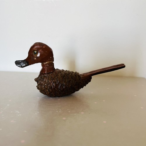 Figurine canard bois - canard,