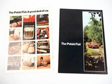 Polski Fiat 1500 2x brochure 1975/76 Poland