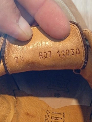 Paire paraboot cuir - en,