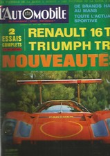 L'AUTOMOBILE N°265 RENAULT 16