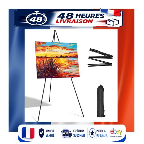 Chevalet noir pliable 169 - pliable, cm