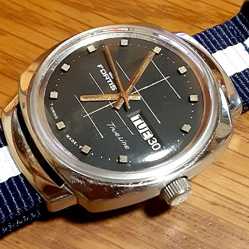 Fortis military day date - military, used