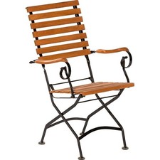 Chaise de jardin à haut