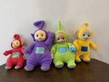 Teletubbies Lot of 4 Plush w/
