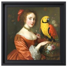 🌟 "La Dame au Perroquet