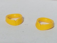 PLAYMOBIL X2 COL JAUNE YANKEE