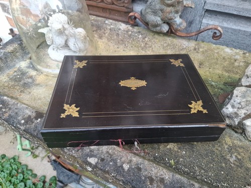 Ancien coffret boîte - ancien,
