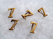 Un lot de 5 Chiffres 7 Métal