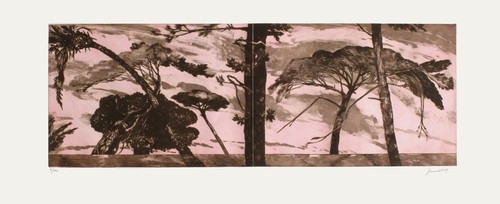 Gerardiaz gravure signé - gerardiaz, les