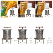 Extracteur de miel, broyeur multifonctionnel pour jus, huile d'olive,