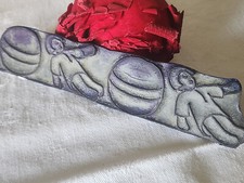 Antique Stamp Without Stand Frieze Ideal Embroidery Balloon Collection Doll No.9