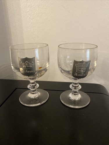 Verres pied vin - 2,