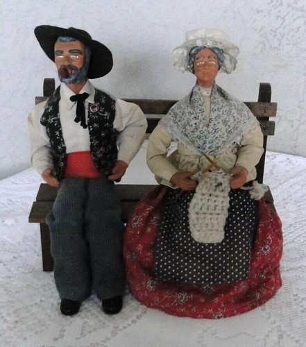 Santons anciens provence - santons,