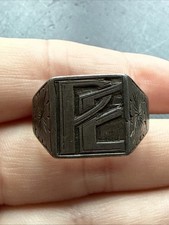 Ancienne Bague En Argent