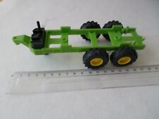 remorque agricole modele vert deux essieux avec bequille