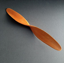 Hélice en bois vintage 30 cm