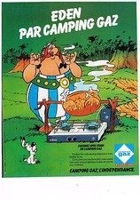 ADVERTISEMENT ADVERTISING 054 1980 CAMPING GAS INTERNATIONAL stove EDEN OBELIX