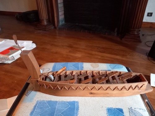Maquette bateau grec bois - grec,