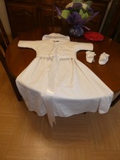 LINGE ANCIEN Tenue de baptème