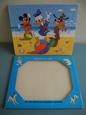jeu jouet ancien puzzle Donald
