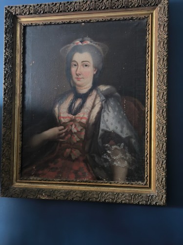 Huile sur toile - huile, ancienne