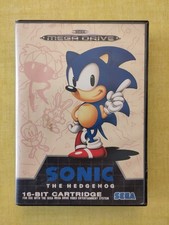 Boîte et manuel du jeux Sonic