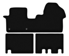 Tapis de sol en velours noir pour Citroen Jumpy III année 2018- set 3 pièces