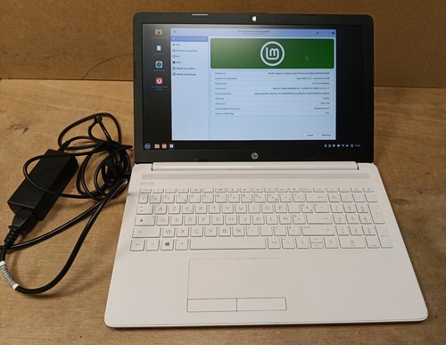 Portable 15 blanc - hp,